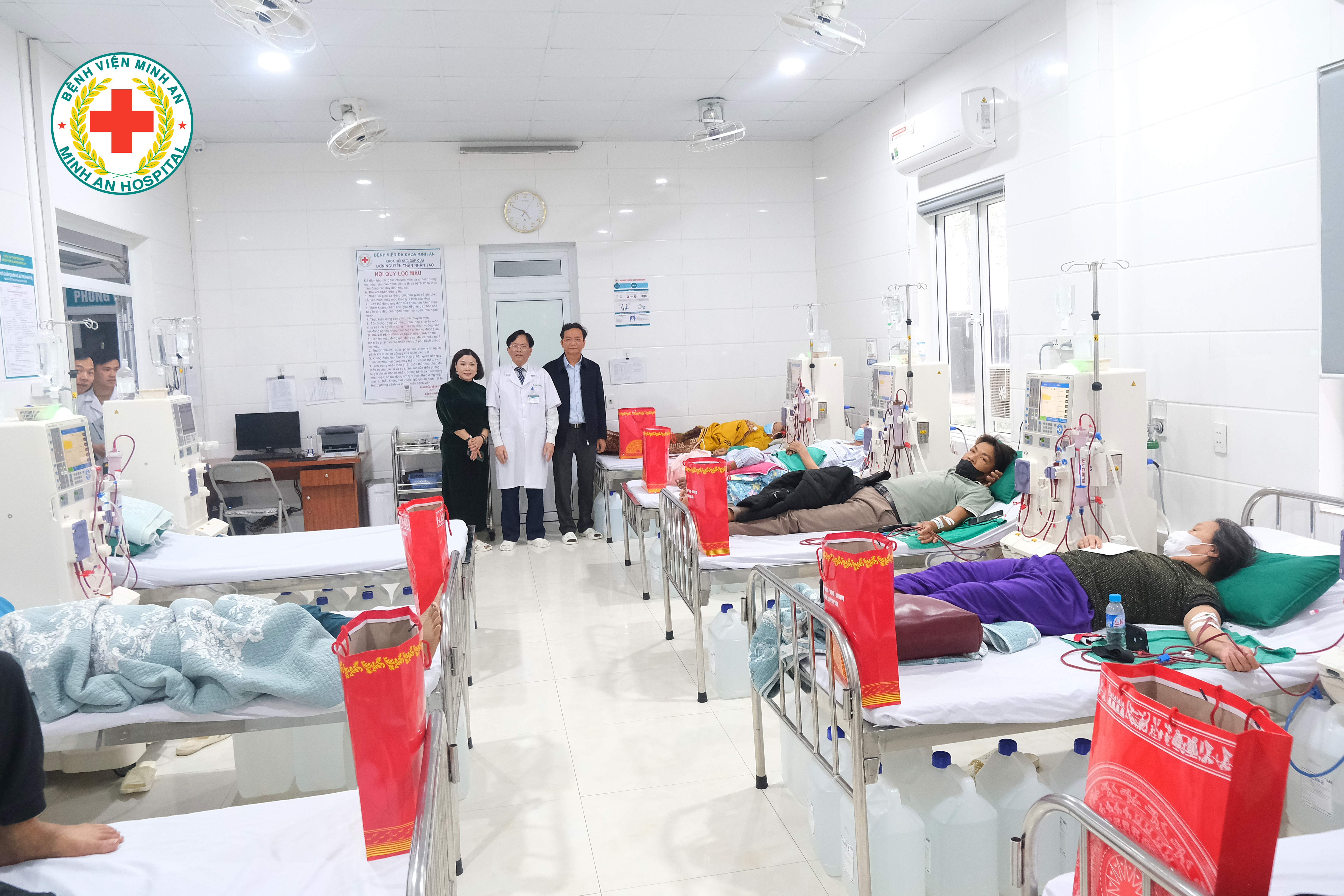 SIÊU LỌC MÁU CÔNG NGHỆ CAO HDF ONLINE TẠI BVĐK MINH AN- NÂNG CHẤT LƯỢNG SỐNG CHO NGƯỜI BỆNH SUY THẬN MẠN