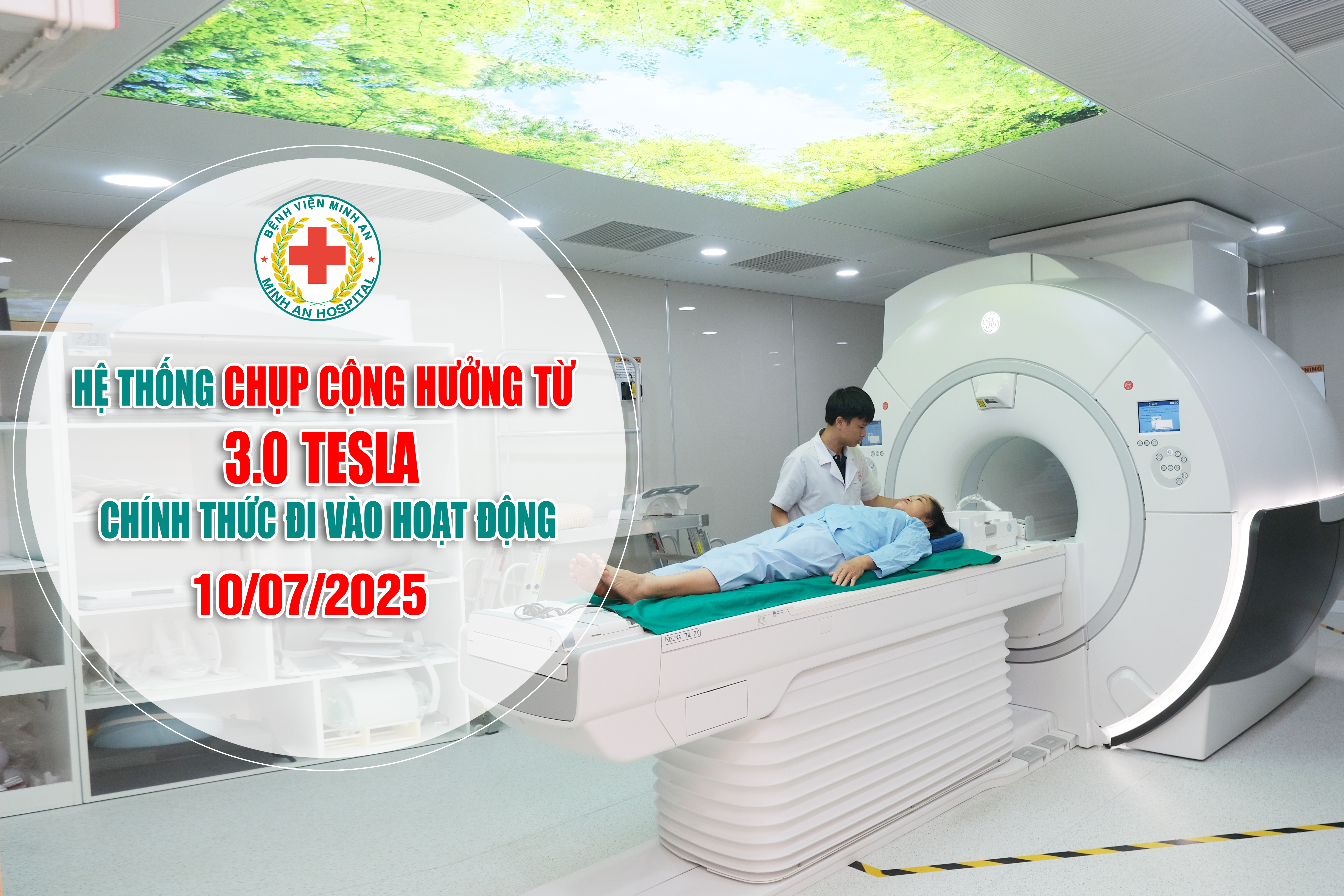 HỆ THỐNG CHỤP CỘNG HƯỞNG TỪ 3.0 TESLA CHÍNH THỨC ĐI VÀO HOẠT ĐỘNG TẠI BỆNH VIỆN ĐA KHOA MINH AN 