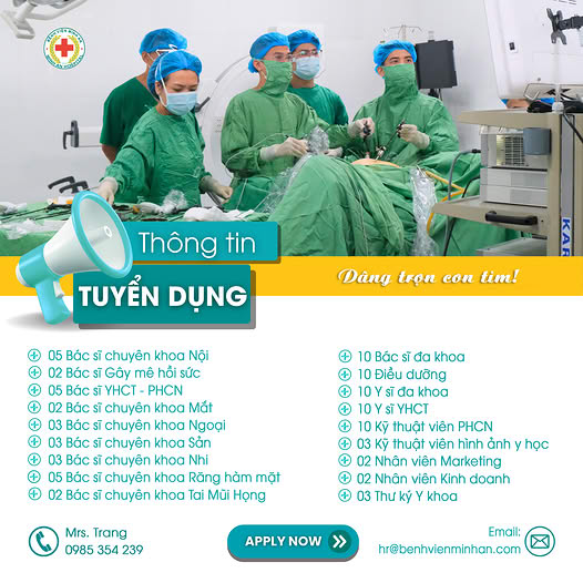 📣 THÔNG BÁO TUYỂN DỤNG NHÂN SỰ