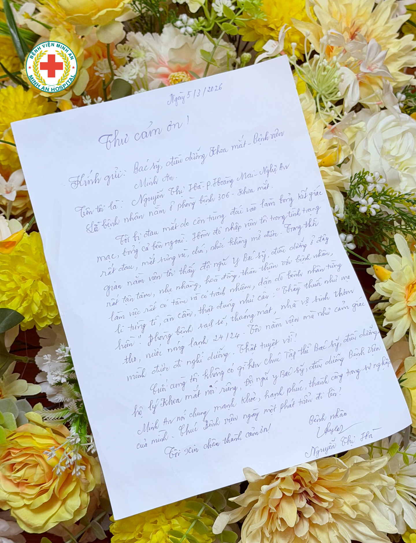 📩 MỘT BỨC THƯ TAY – NGHÌN LỜI TRI ÂN