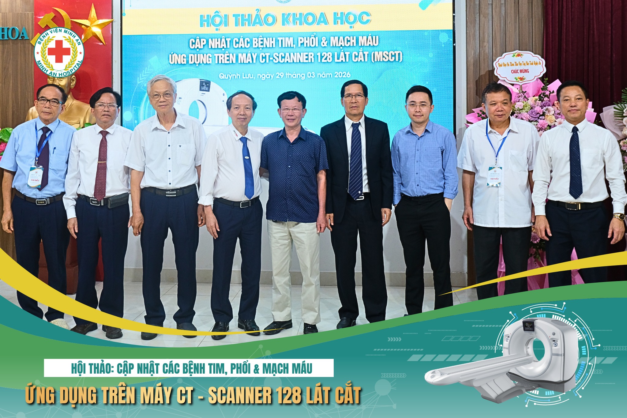 💙 BỆNH VIỆN ĐA KHOA MINH AN TỔ CHỨC THÀNH CÔNG HỘI THẢO KHOA HỌC VỀ ỨNG DỤNG CT 128 LÁT CẮT (MSCT)