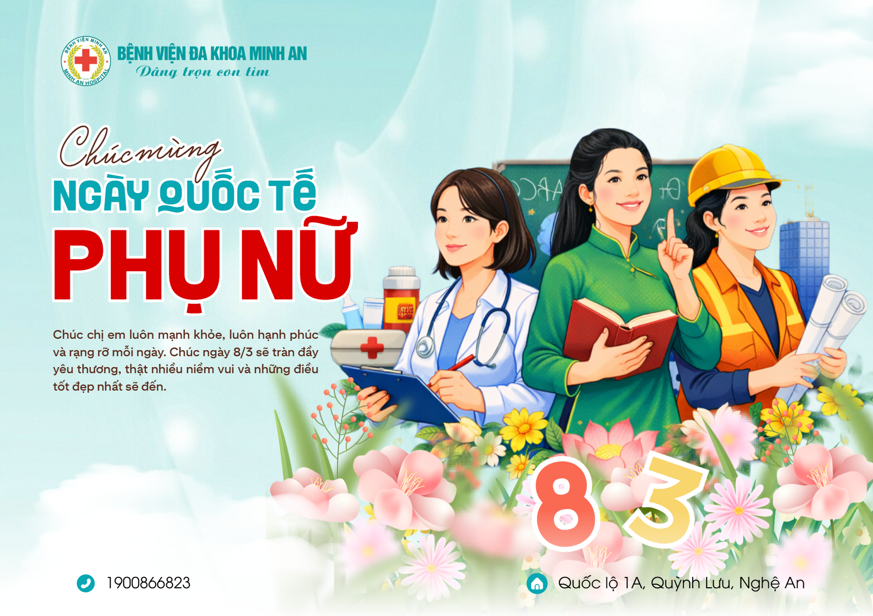 🌸 CHÚC MỪNG NGÀY QUỐC TẾ PHỤ NỮ 8/3 🌸