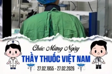 Nhân ngày 27/2 – Ngày Thầy thuốc Việt Nam, BVĐK Minh An xin gửi lời tri ân sâu sắc đến toàn thể đội ngũ cán bộ, nhân viên y tế – những người đang viết tiếp hành trình chăm sóc sức khỏe bằng trí tuệ, trách nhiệm và trái tim nhân hậu. 