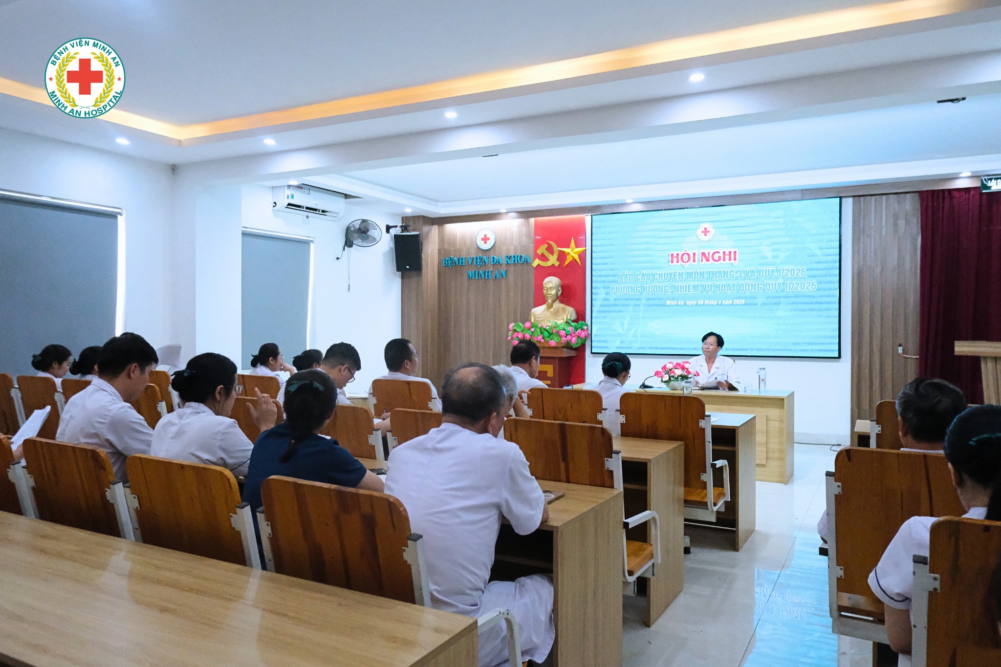 💙 HỘI NGHỊ BÁO CÁO CHUYÊN MÔN THÁNG 3 & QUÝ I/2026 – TRIỂN KHAI NHIỆM VỤ QUÝ II/2026