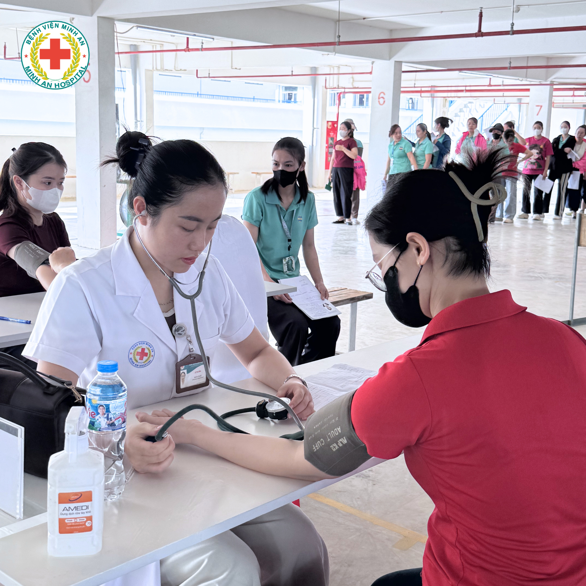 💙 KHỞI ĐỘNG NGÀY ĐẦU TIÊN KHÁM SỨC KHỎE TẠI CÔNG TY TNHH VIET GLORY