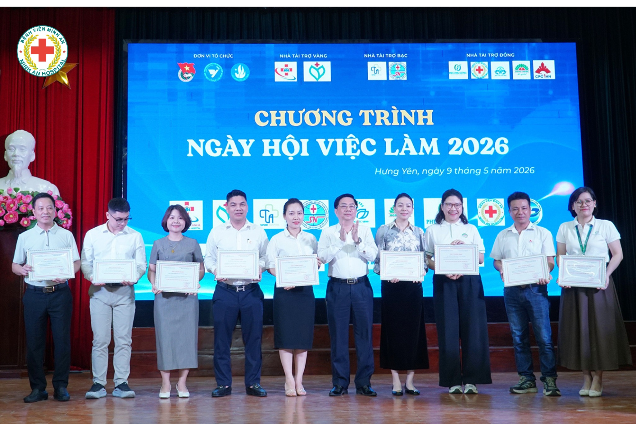 🎓 BVĐK MINH AN THAM GIA NGÀY HỘI VIỆC LÀM TẠI TRƯỜNG ĐẠI HỌC Y DƯỢC THÁI BÌNH