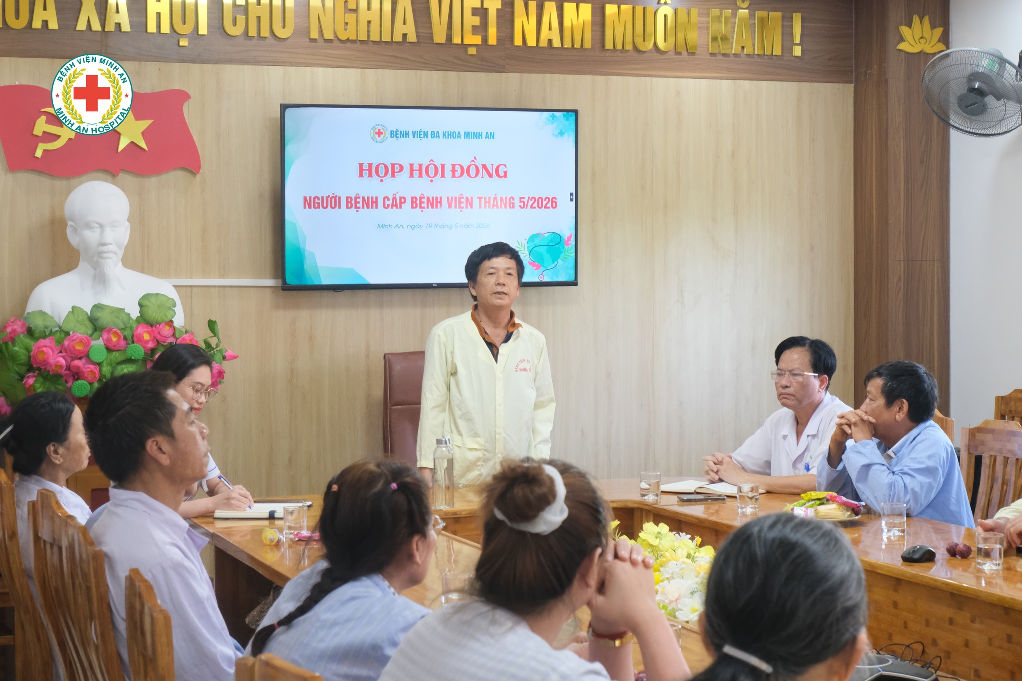 💙 LẮNG NGHE ĐỂ HOÀN THIỆN – BVĐK MINH AN TỔ CHỨC HỌP HỘI ĐỒNG NGƯỜI BỆNH THÁNG 5