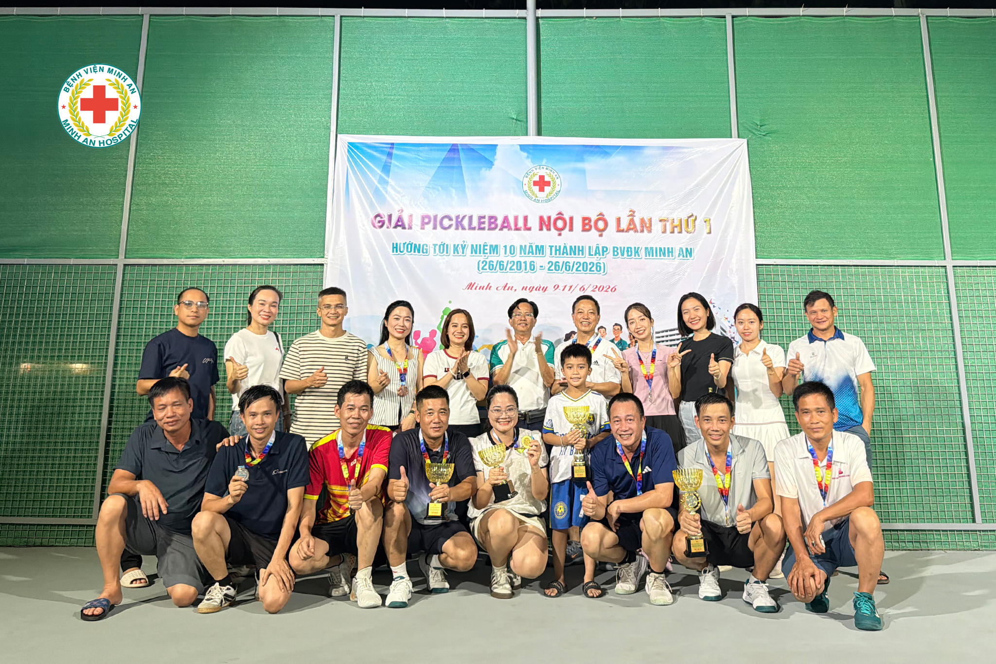🏓 KHÉP LẠI GIẢI PICKLEBALL NỘI BỘ MINH AN 2026 – LAN TỎA TINH THẦN ĐOÀN KẾT, GẮN KẾT ĐẠI GIA ĐÌNH MINH AN 🏓