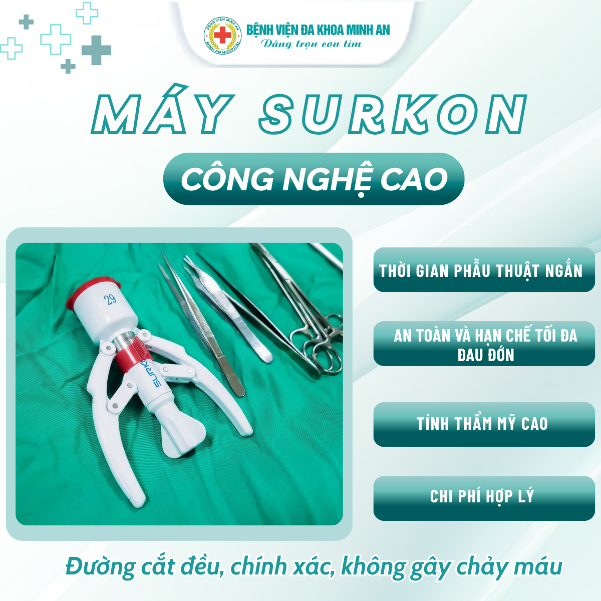 CẮT DA BAO QUY ĐẦU BẰNG CÔNG NGHỆ SURKON – GIẢI PHÁP AN TOÀN CHO BÉ TRAI VÀ NAM GIỚI